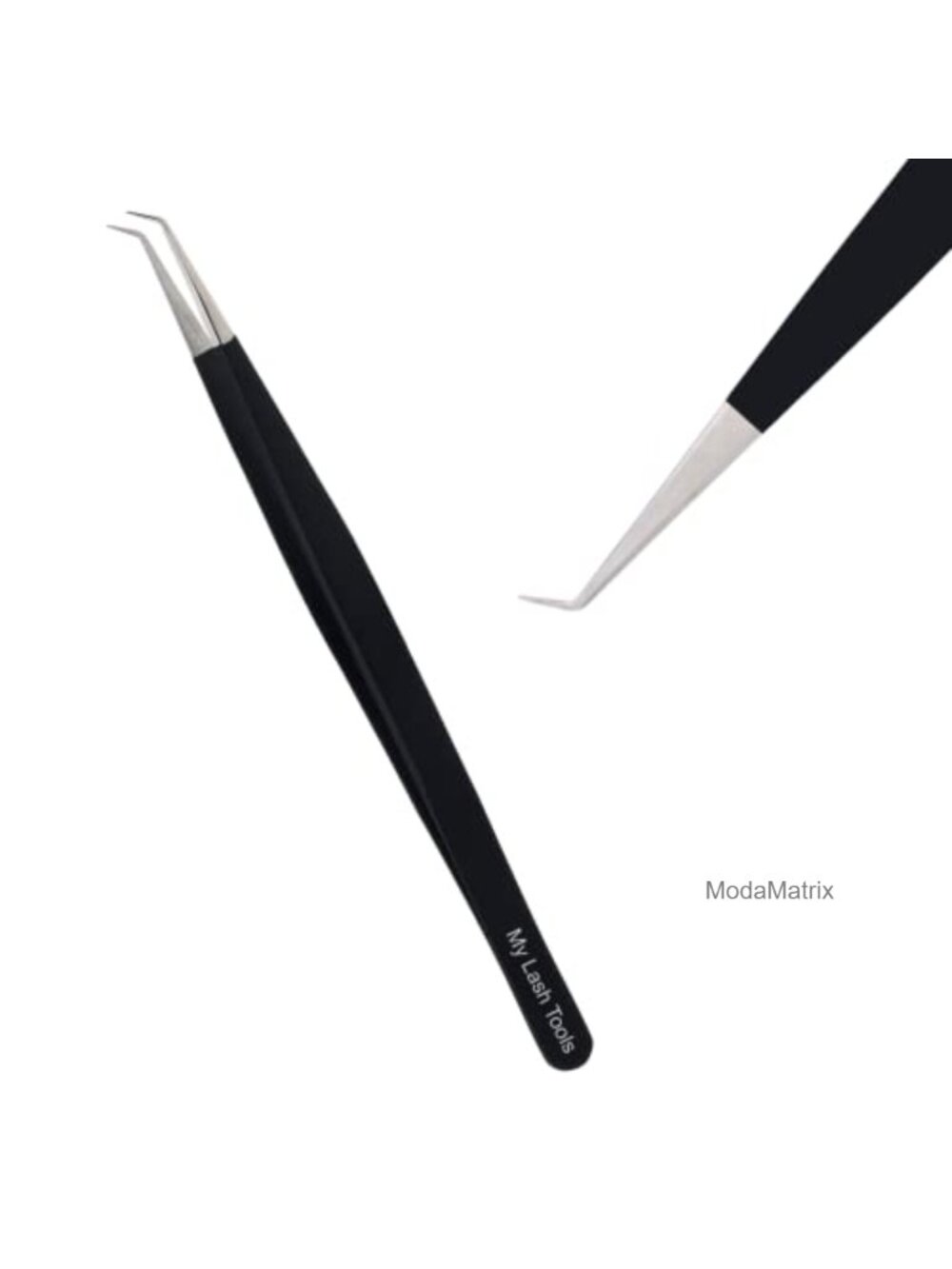 Curved Isolation Lash Tweezers 14cm Stainless Steel Eyelash Extension Tool